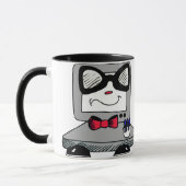 Mug Musique Geek Nerd de l'ordinateur (Gauche)