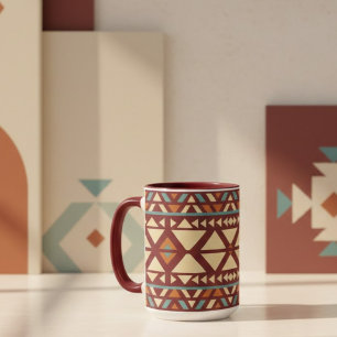 Mug Musique géométrique moderne de style sud-ouest