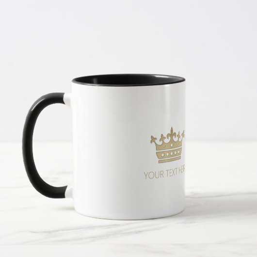 Mug Musique Gold Crown (Gauche)