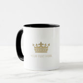 Mug Musique Gold Crown (Devant gauche)