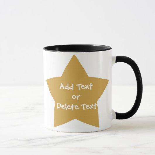 Mug Musique Gold Star (Droite)
