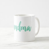 Mug Musique grand-mère couleur personnalisée | Cadeaux (Devant droit)