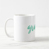 Mug Musique grand-mère couleur personnalisée | Cadeaux (Gauche)