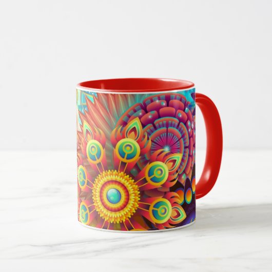 Mug Musique Gras Avec Design Moderne (Devant droit)