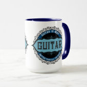Mug Musique guitare Cercle (Devant droit)