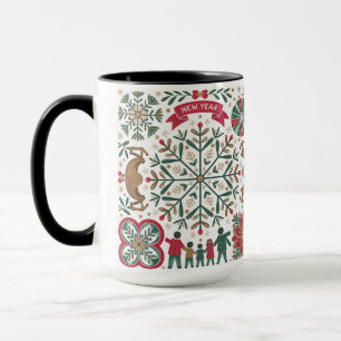 Mug Musique Harmony du Nouvel An
