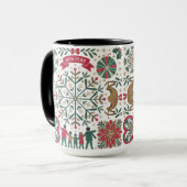 Mug Musique Harmony du Nouvel An (Devant gauche)