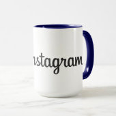 Mug Musique haute qualité Instagram (Devant droit)
