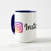 Mug Musique haute qualité Instagram (Devant gauche)