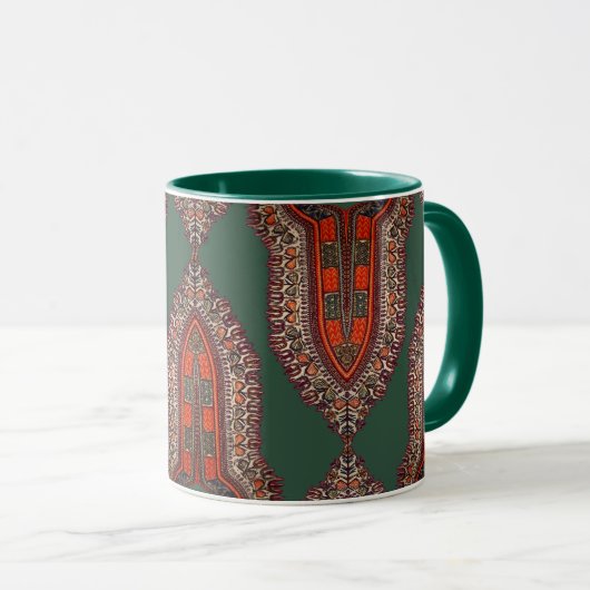 Mug Musique hippie à l'indienne (Devant droit)