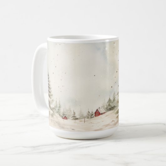 Mug Musique hiver/vacances (Devant gauche)