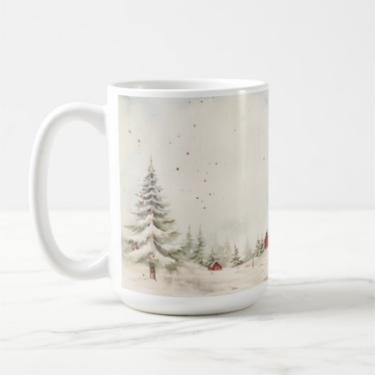Mug Musique hiver/vacances (Gauche)