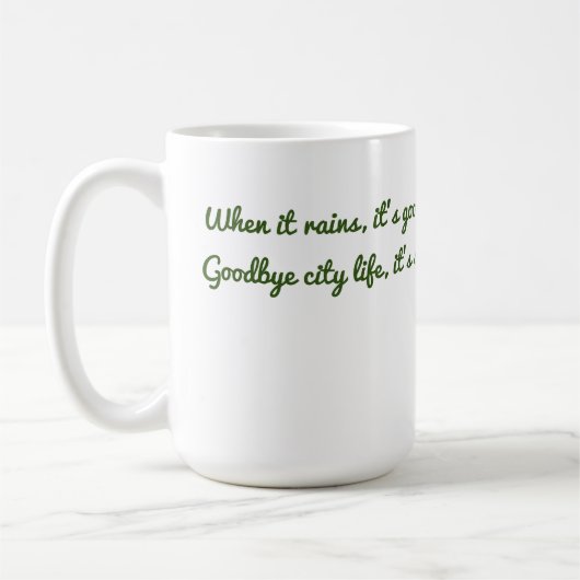 Mug Musique HVC Song (Gauche)