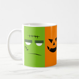 Mug Musique imprimée en caractères d'Halloween