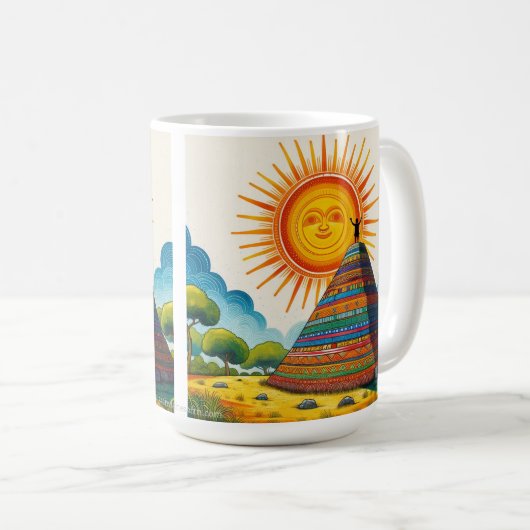 Mug Musique indienne (Devant droit)