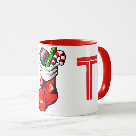 Mug Musique initiale de Noël (Devant droit)