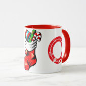 Mug Musique initiale de Noël (Devant droit)