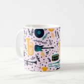 Mug Musique Instruments Café Musique (Devant gauche)
