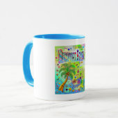 Mug Musique intemporelle Newport Beach (Devant gauche)