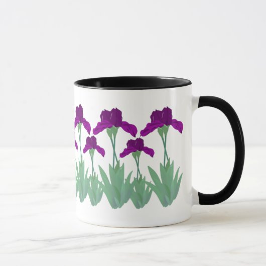 Mug Musique Iris pourpre (Droite)