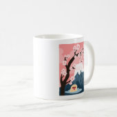 Mug Musique japonaise au café (Devant droit)
