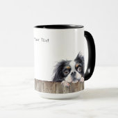 Mug Musique japonaise de chien (Devant droit)