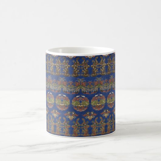 Mug Musique japonaise Motif de dragon bleu (Centre)