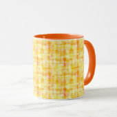 Mug Musique jaune et orange (Devant droit)