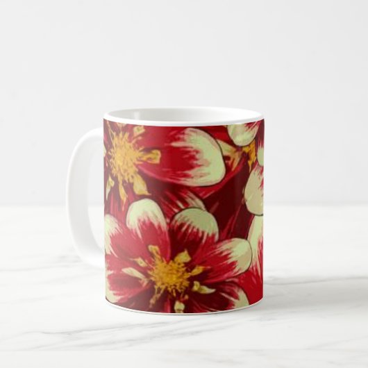 Mug Musique jaune rouge (Devant gauche)