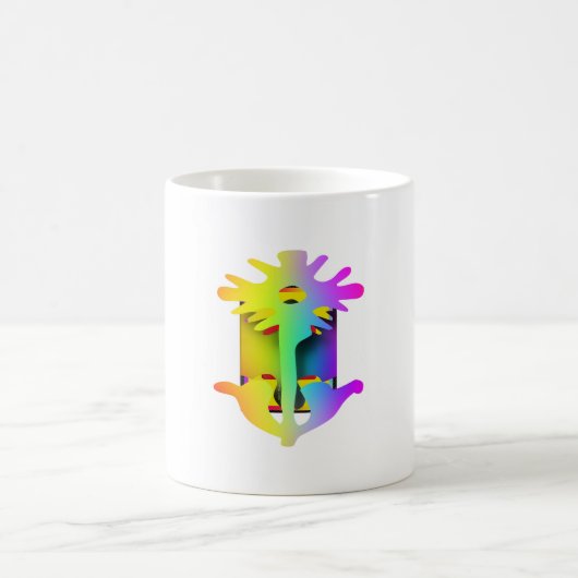 Mug Musique jaune violet (Centre)