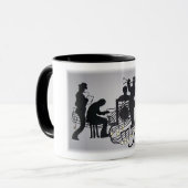 Mug Musique Jazz Band Instruments (Devant gauche)
