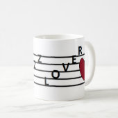 Mug Musique Jazz Lover (Devant droit)