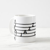 Mug Musique Jazz Lover (Devant gauche)