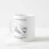 Mug Musique Jet privée (Devant gauche)