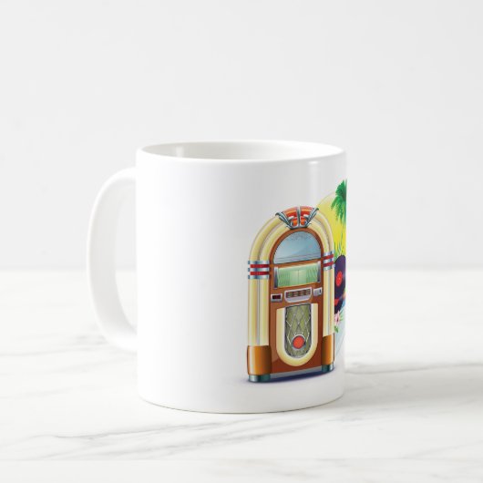 Mug Musique Jukebox (Devant gauche)