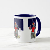 Mug Musique Kits de Noël (Devant droit)