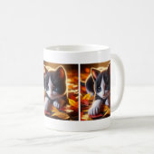 Mug Musique Kitten d'automne (Devant droit)