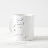 Mug Musique Kitty Sketch (Devant gauche)