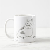 Mug Musique Kitty Sketch (Gauche)