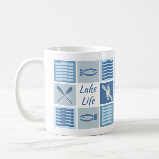 Mug Musique Lake Life (Gauche)