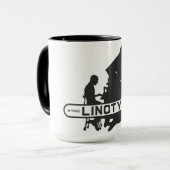 Mug Musique Linotype (Devant gauche)
