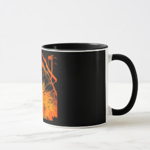 Mug Musique Lion Feu