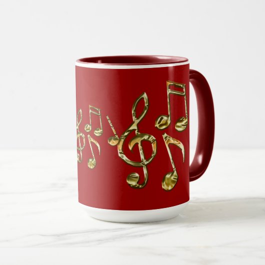 Mug MUSIQUE LOVER Collection (Devant droit)