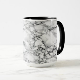 Mug Musique Marbre blanc en pierre