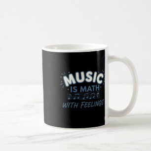 Mug Musique Math Avec Sentiments Citation De Professeu