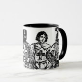 Mug Musique médiévale des Chevaliers (Devant droit)