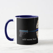 Mug Musique mixte de la Ligne bleue de Miami (Gauche)