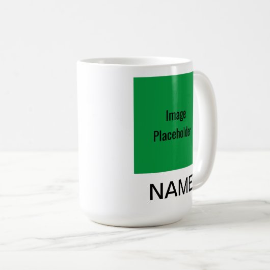 Mug Musique Modèle de test de documentation API (Devant droit)