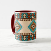 Mug Musique moderne de style sud-ouest (Devant gauche)