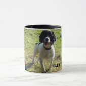 Mug Musique modifiable avec photo et texte (Centre)